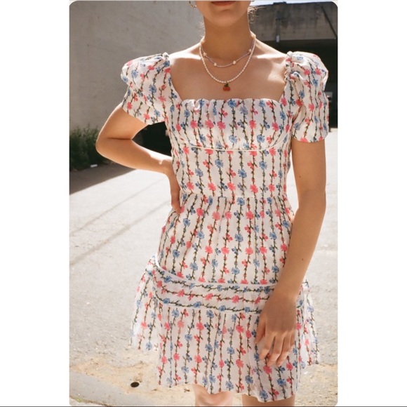 foxiedox Dresses & Skirts - SOLD FOXIEDOX NWT Floral Printed Cottagecore Empire Waist Finola Dress